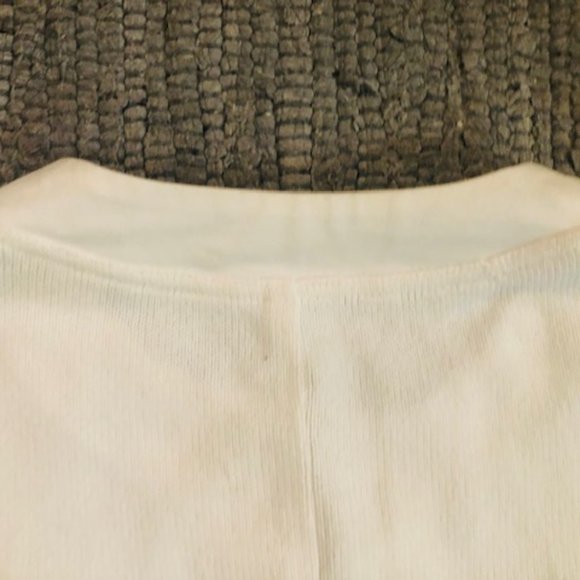 Versatile Amina Rubinacci white Sweater/Jacket gently worn Size 44 - Picture 9 of 9